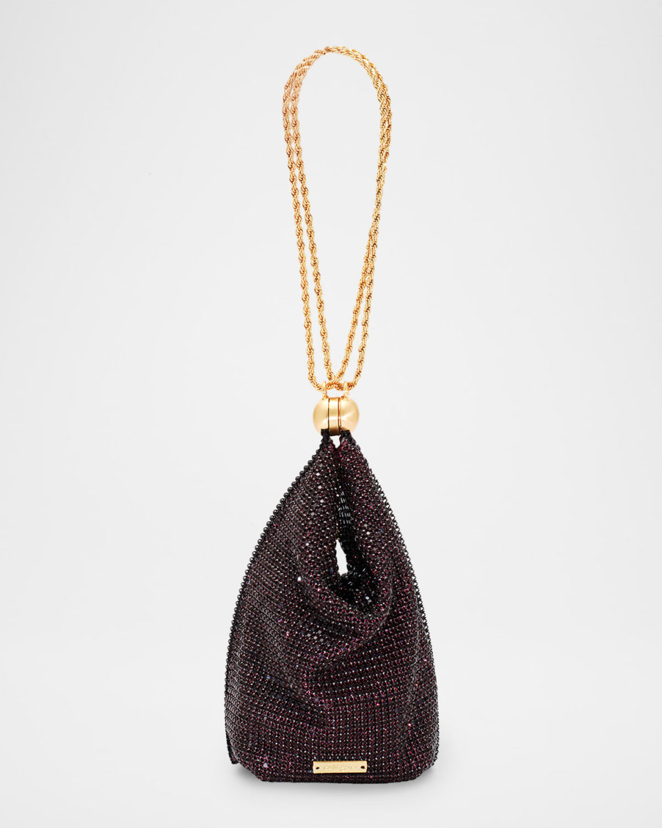 Rue Glass Crystal Wristlet Bag